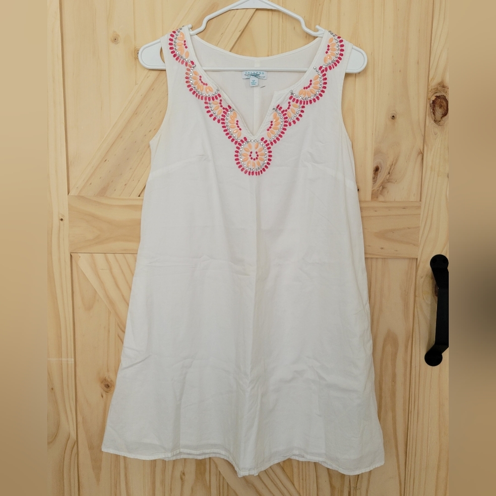 Calypso St Barth white dress